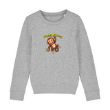 Bio Pullover für Kinder aus Baumwolle in Grau