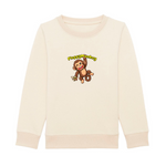 Bio Pullover für Kinder aus Baumwolle in Creme