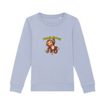 Bio Pullover für Kinder aus Baumwolle in Hellblau