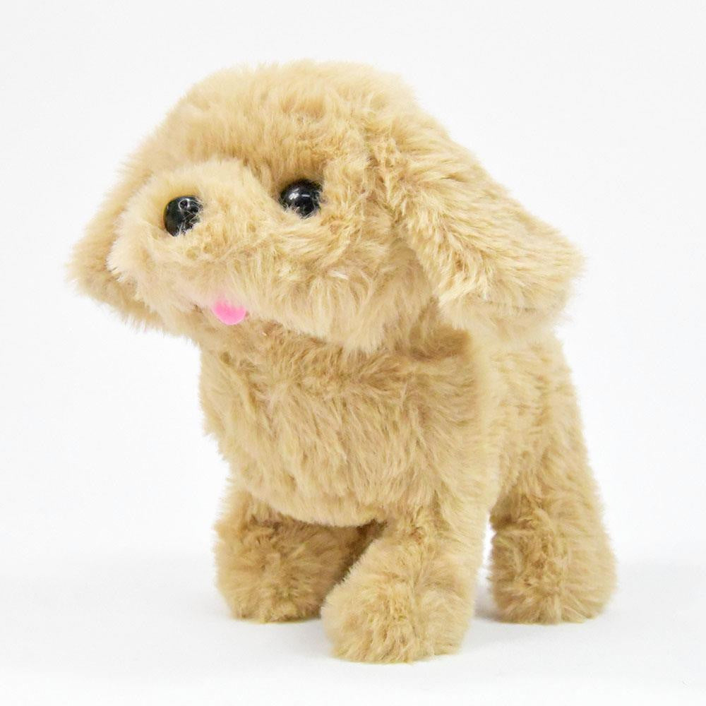 Laufender Plüschhund mit Ton